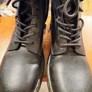 Black doc martens kid Boots